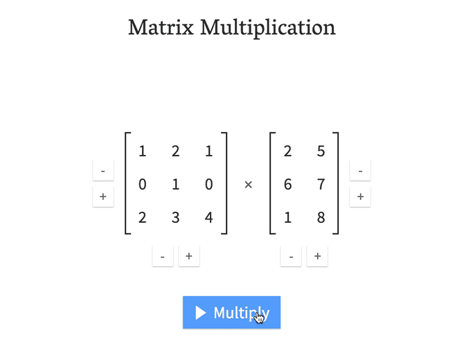 행렬곱의 이해를 도와주는 gif 출처 imgur