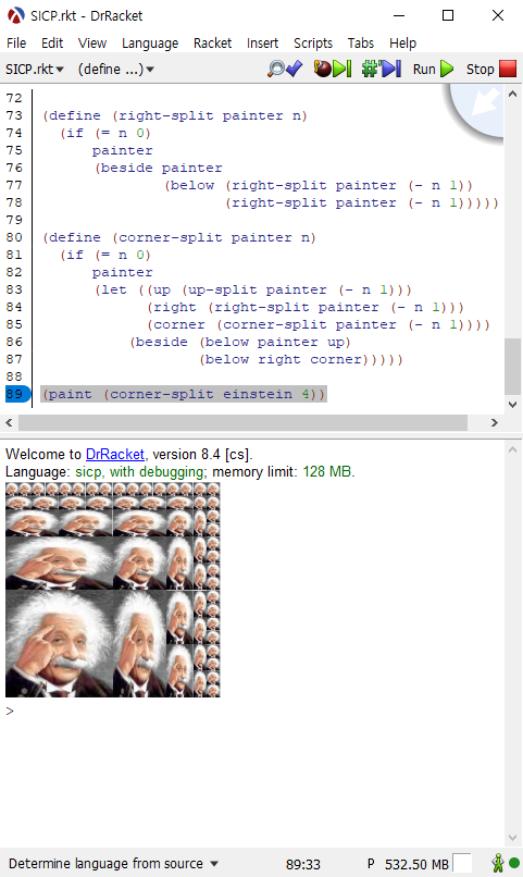 수정된 corner-split